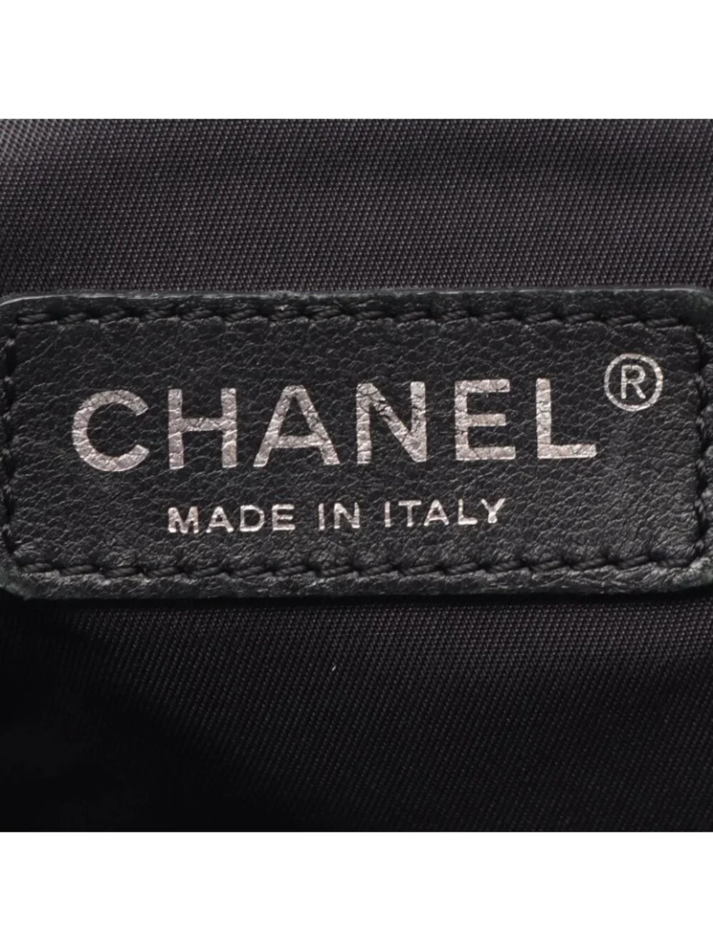 Chanel Tote Bag Paris Biarritz MM Black Canvas Leather MM
